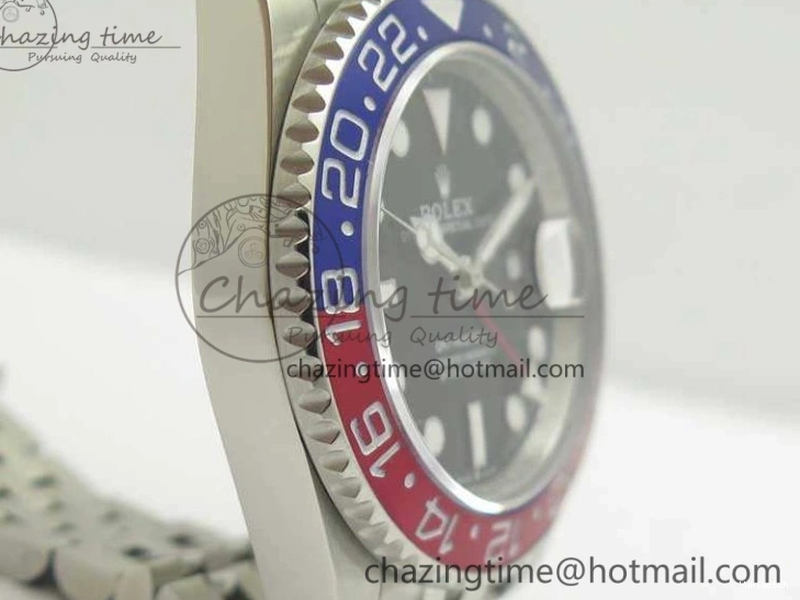 On 126710 A2813 Bracelet Best SS GMT-Master SS BPF Edition Dial Black II Maker BLRO Jubilee 0112